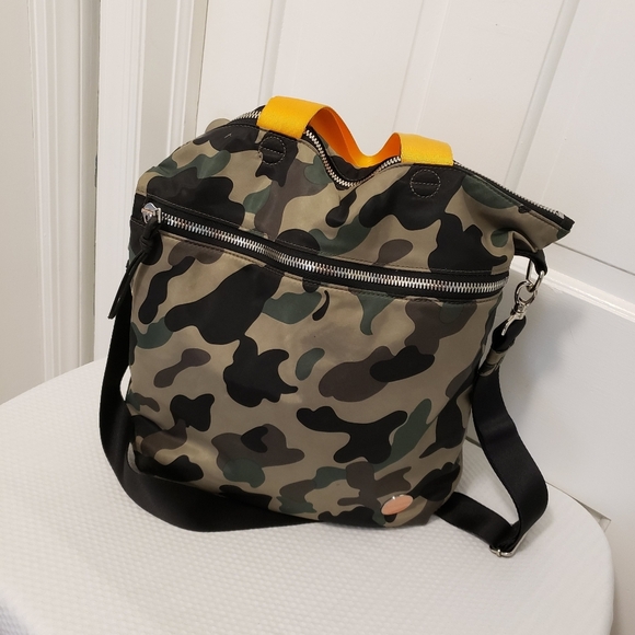 Shortylove "Wonder" Camo Print Large Crossbody/Shoulder/Top Handle Versatile Bag - Picture 8 of 14
